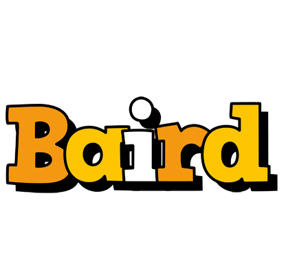 Baird cartoon logo