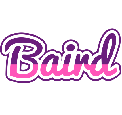 Baird cheerful logo