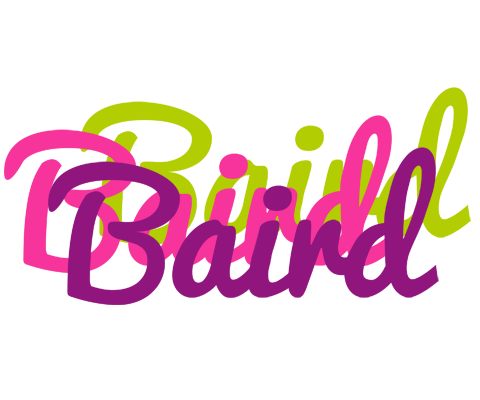 Baird flowers logo