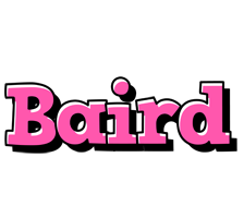 Baird girlish logo