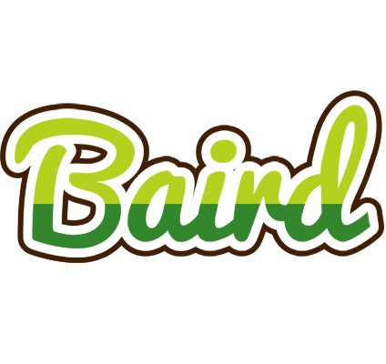 Baird golfing logo