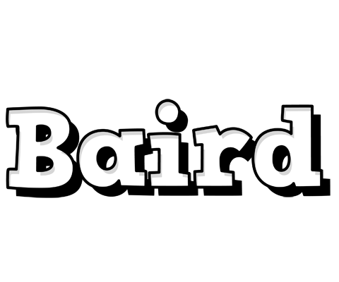 Baird snowing logo