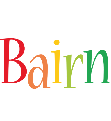 Bairn birthday logo