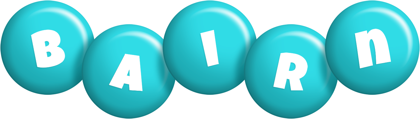 Bairn candy-azur logo