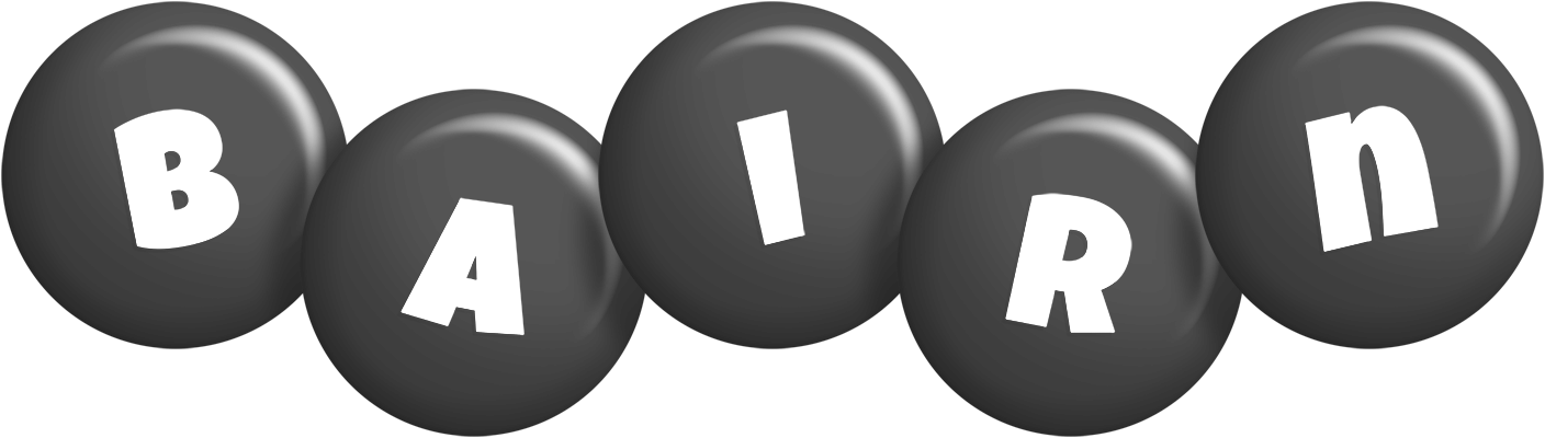 Bairn candy-black logo