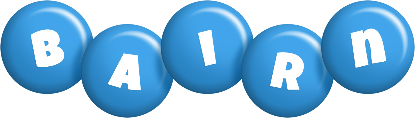 Bairn candy-blue logo