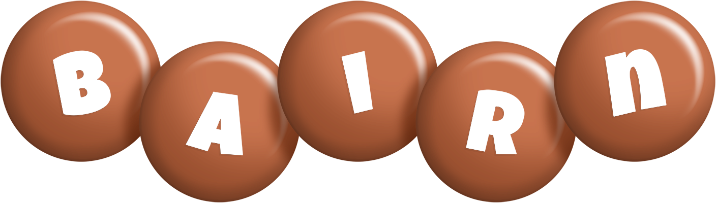 Bairn candy-brown logo