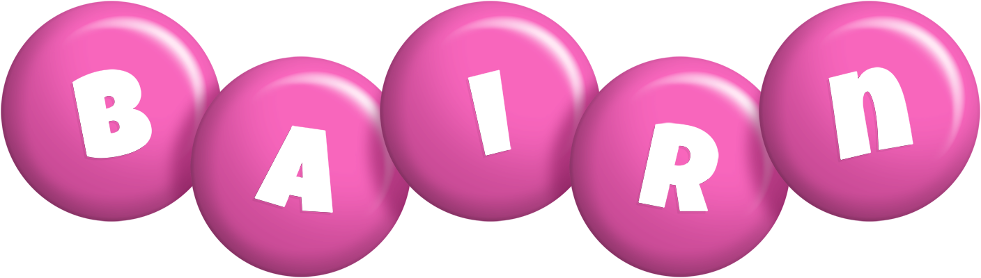 Bairn candy-pink logo