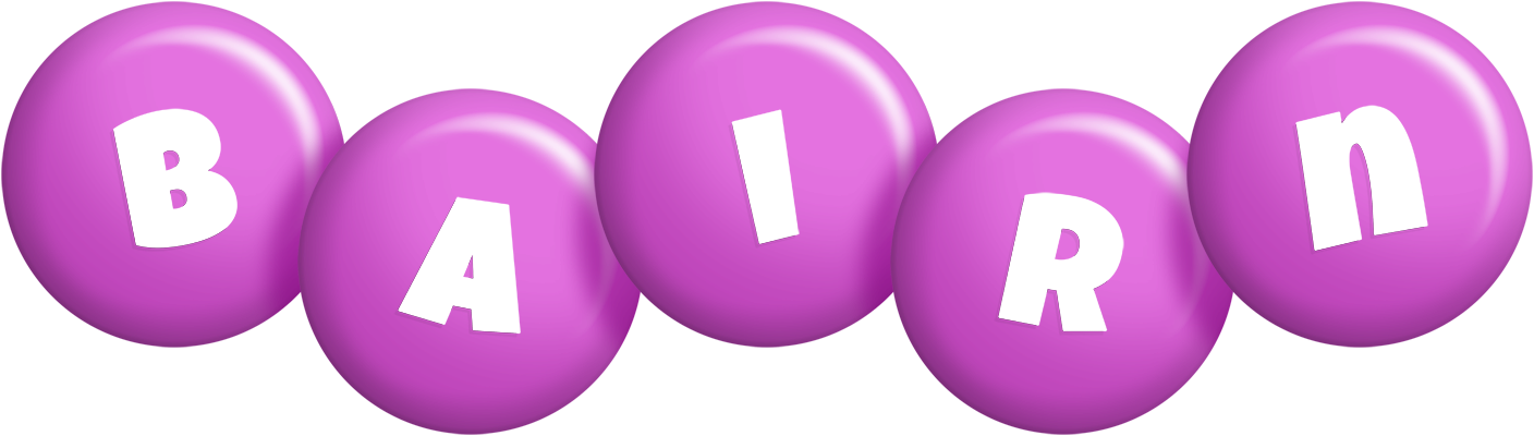 Bairn candy-purple logo