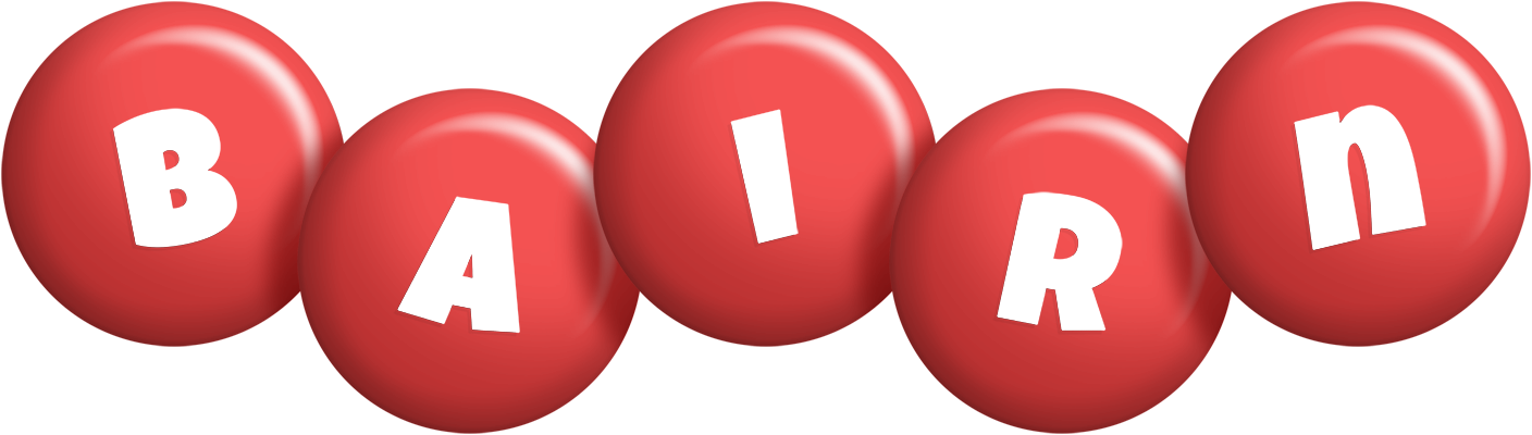 Bairn candy-red logo