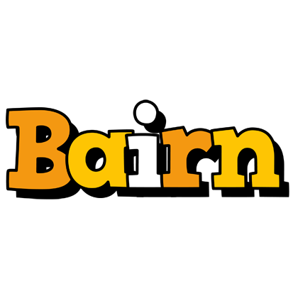 Bairn cartoon logo