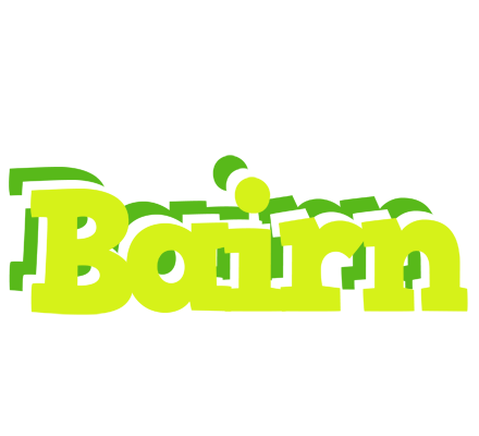 Bairn citrus logo
