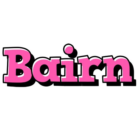 Bairn girlish logo