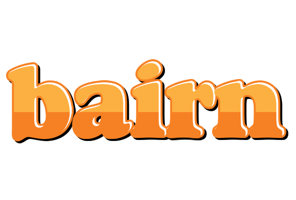 Bairn orange logo