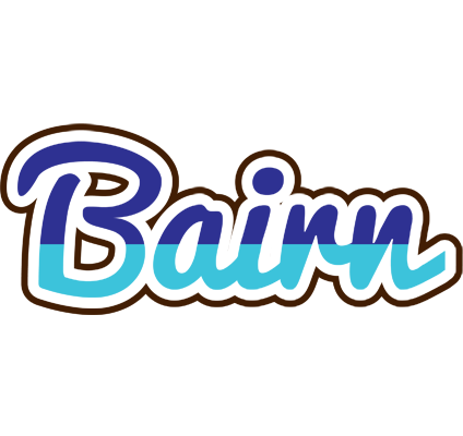 Bairn raining logo
