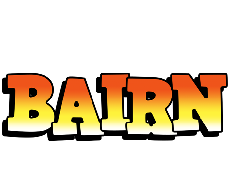 Bairn sunset logo