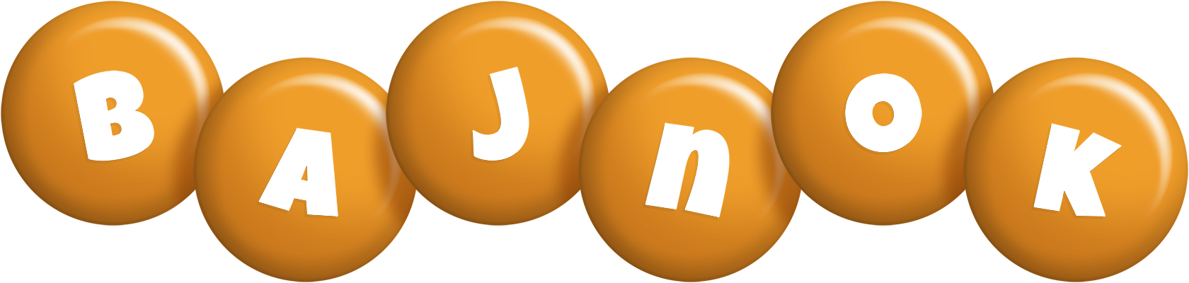 Bajnok candy-orange logo