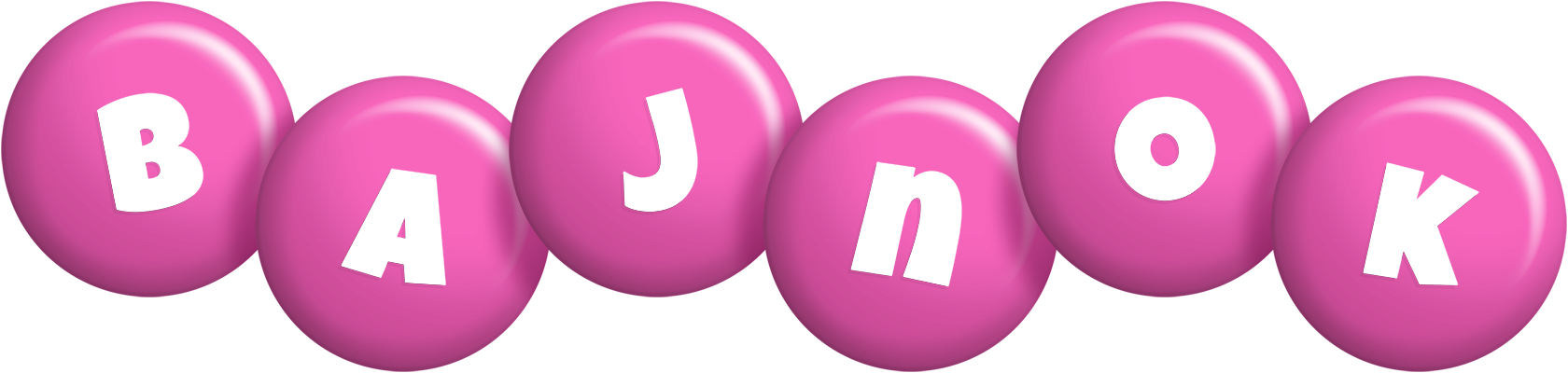 Bajnok candy-pink logo
