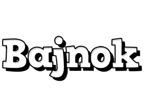 Bajnok snowing logo