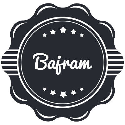 Bajram badge logo