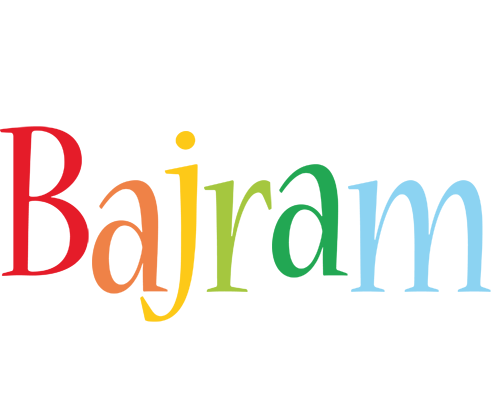 Bajram birthday logo