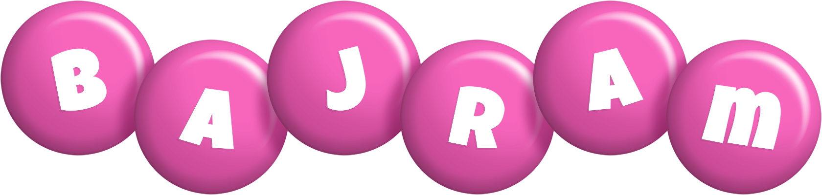 Bajram candy-pink logo