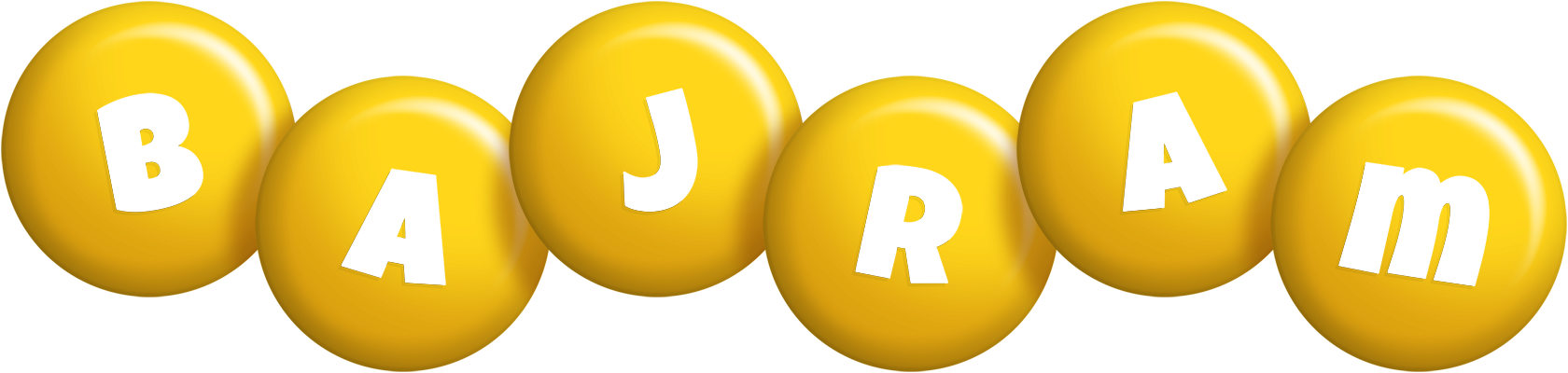 Bajram candy-yellow logo