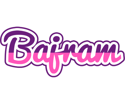 Bajram cheerful logo