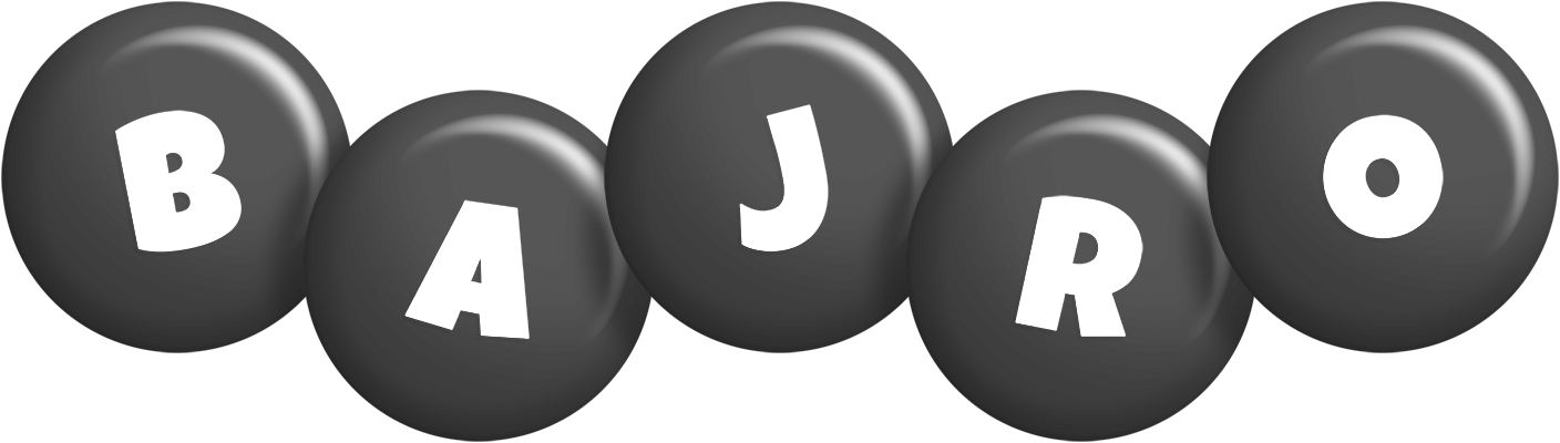Bajro candy-black logo
