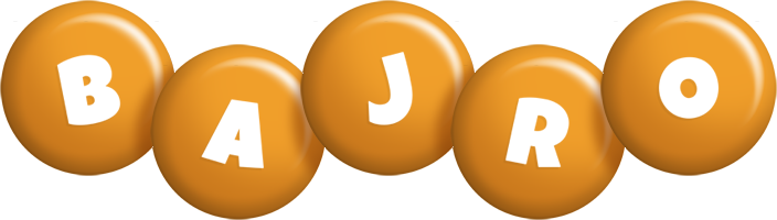 Bajro candy-orange logo