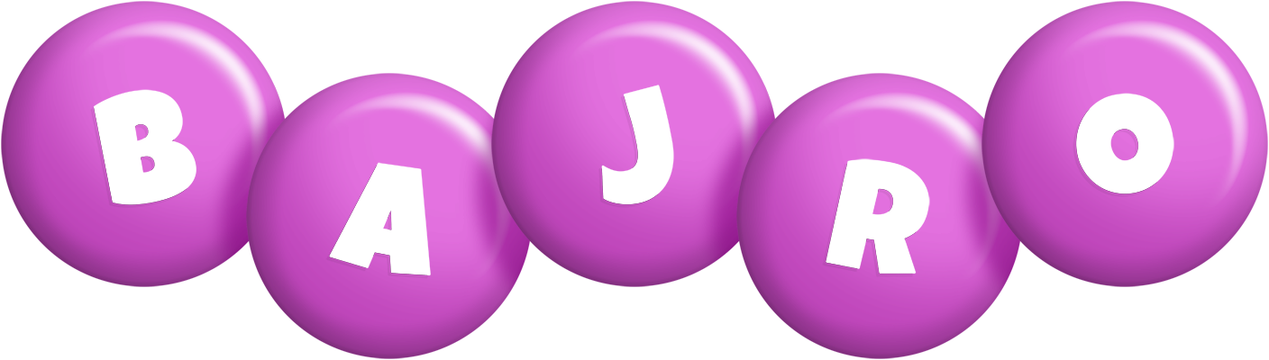 Bajro candy-purple logo