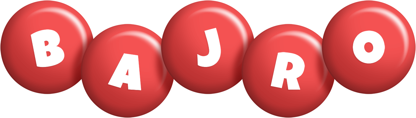 Bajro candy-red logo