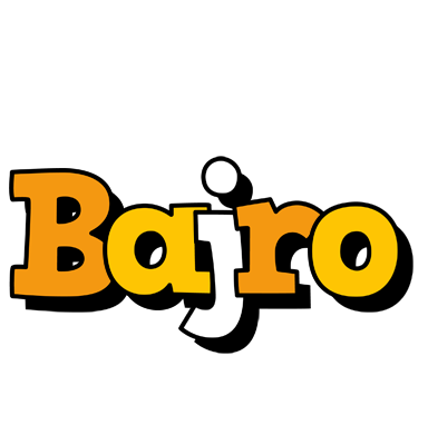 Bajro cartoon logo