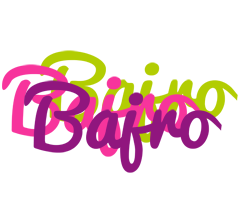 Bajro flowers logo