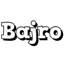 Bajro snowing logo