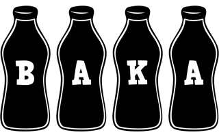 Baka bottle logo