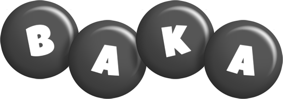Baka candy-black logo