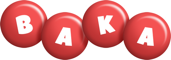Baka candy-red logo