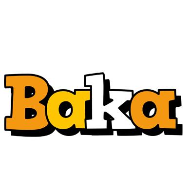 Baka cartoon logo