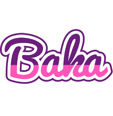 Baka cheerful logo