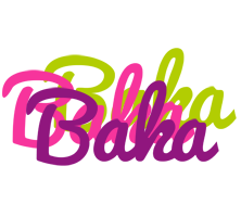 Baka flowers logo