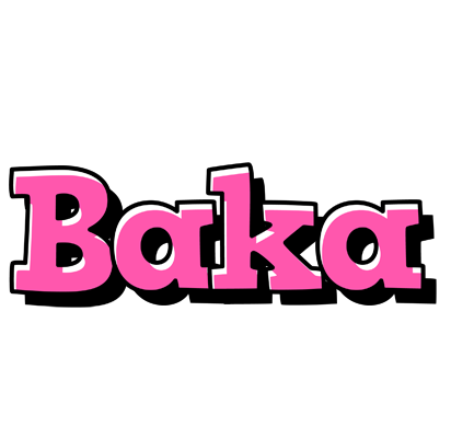 Baka girlish logo
