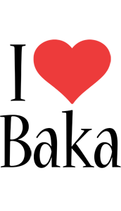 Baka i-love logo