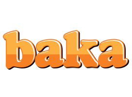 Baka orange logo