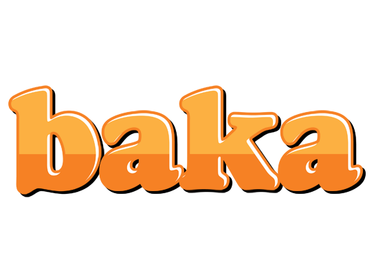Baka orange logo