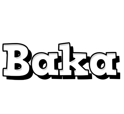 Baka snowing logo