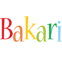 Bakari birthday logo