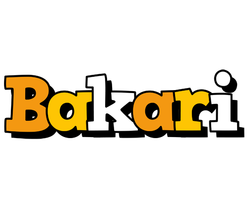 Bakari cartoon logo