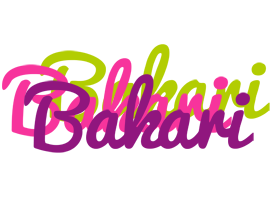 Bakari flowers logo