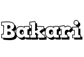 Bakari snowing logo